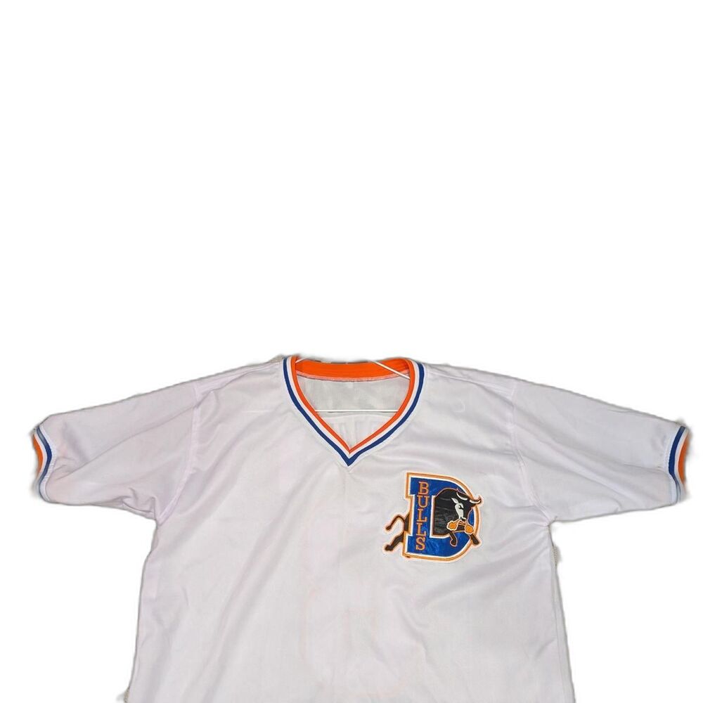 Crash Davis #8 Durham Bulls from The Movie Bull Durham MILB Baseball Jersey XL